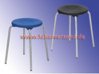 Stackable stools, stainless steel