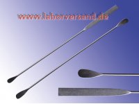 Mikrodoppelspatel (birnenförmig) » <br>pear shaped on one side / spatula shaped on other side » DSL1