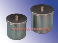 Containers made of stainless steel