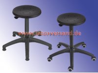 Lab stool with PU seat