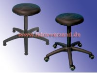 Lab stool with PU seat <b>SuperSoft</b> » LRS1
