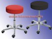Swivel stool, padded <br />(aluminum base) &raquo; Hohe Ausführung, Sitzhöhe 540 - 720 mm &raquo; D54B