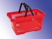Shopping basket with handles